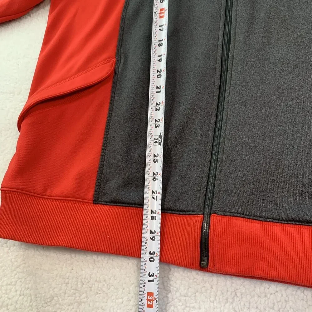 University Of Georgia Bulldog‎ Jacket Full Zip Nike Black Red XL